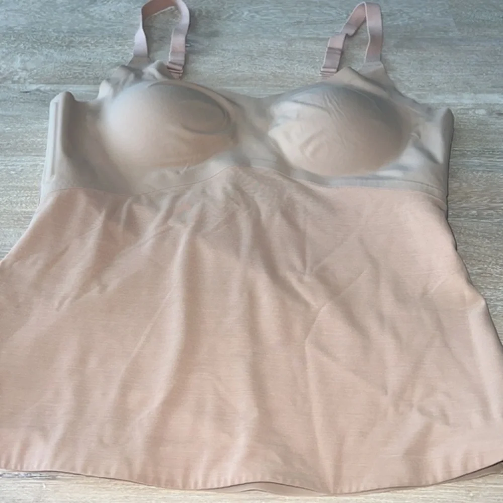 Honeylove LiftWear Shapewear Sand Nude Cami Tank Top Size XL - Picture 6 of 11